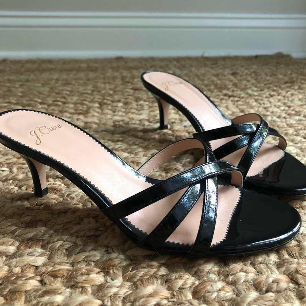 J Crew Skinny-strap sandals in patent leather. Size 5.5 - Picture 5 of 15